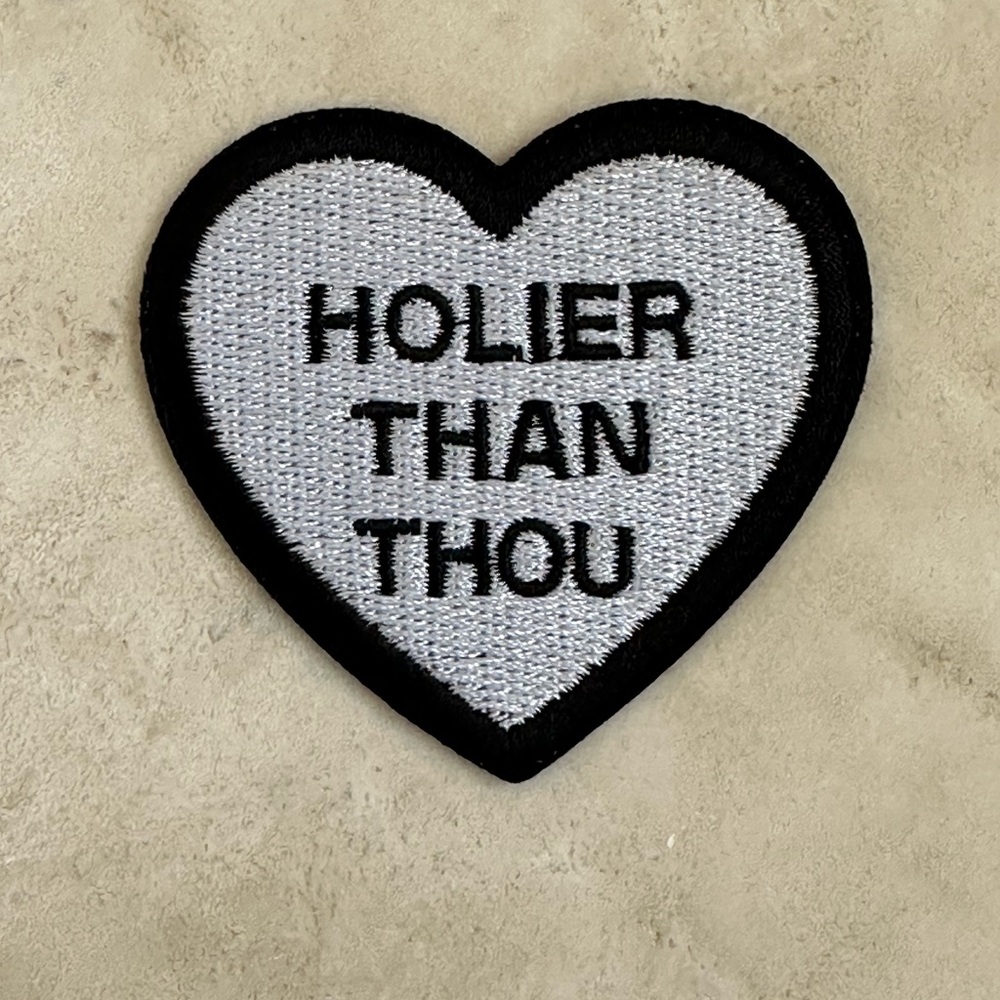 Mother Jeans Heart Shaped Patch for Jeans